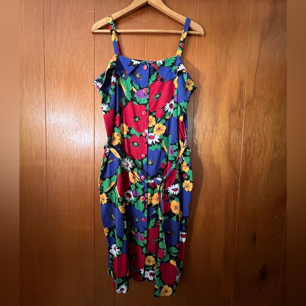 Vintage Vitos Paris Wildflower Sundress